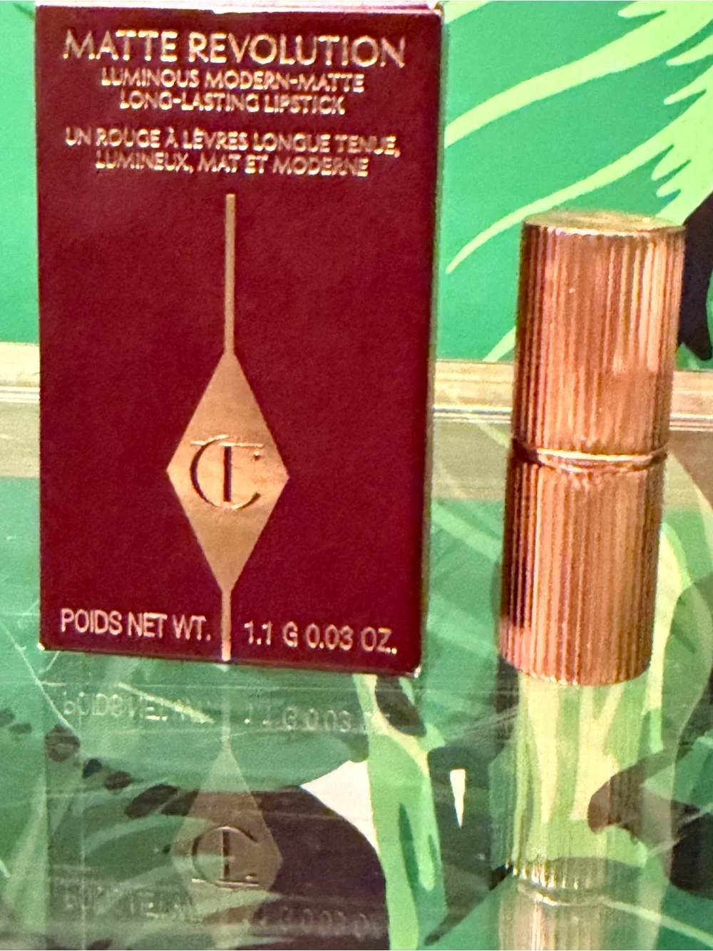 NWT Charlotte Tilbury Matte Revolution Lipstick Pillow Talk (Nude-Pink)